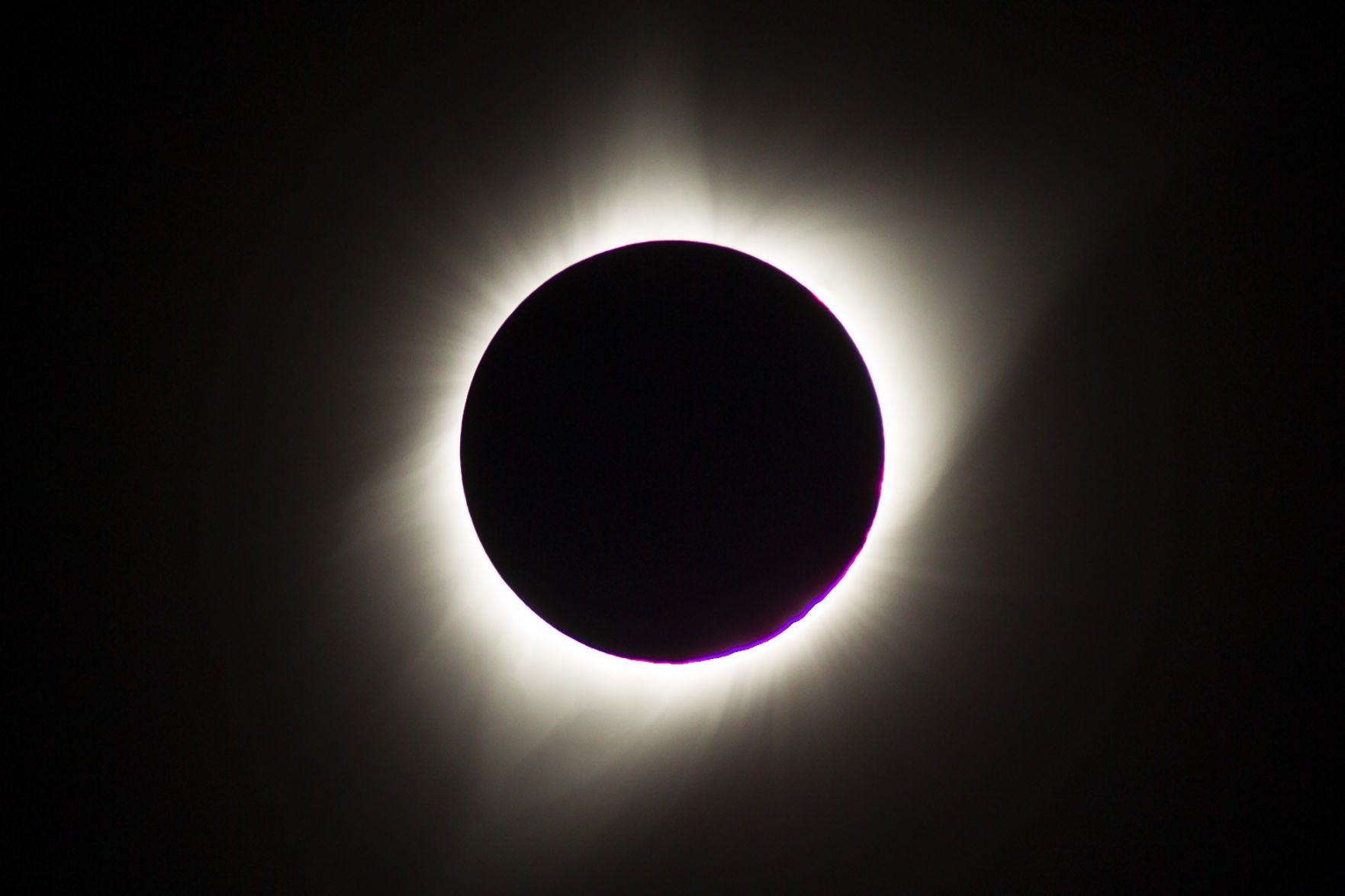 Solar eclipse draws spectators to top of Baldy